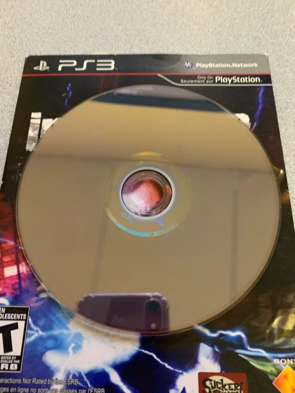 Sony PlayStation 3 PS3 - inFAMOUS 2 Game & cardboard Cover - Picture 3 of 4
